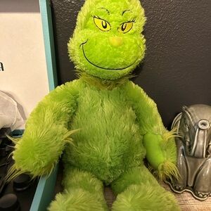 Build-A-Bear Dr. Seuss Green Grinch Plush